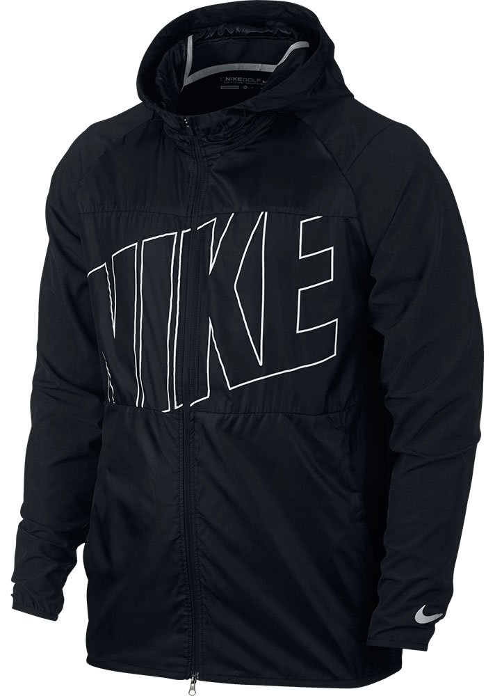 Nike Packable Herrenjacke, schwarz
