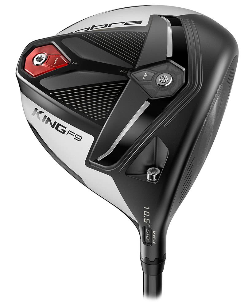 Cobra King F9 SpeedBack Black/White Herren Driver
