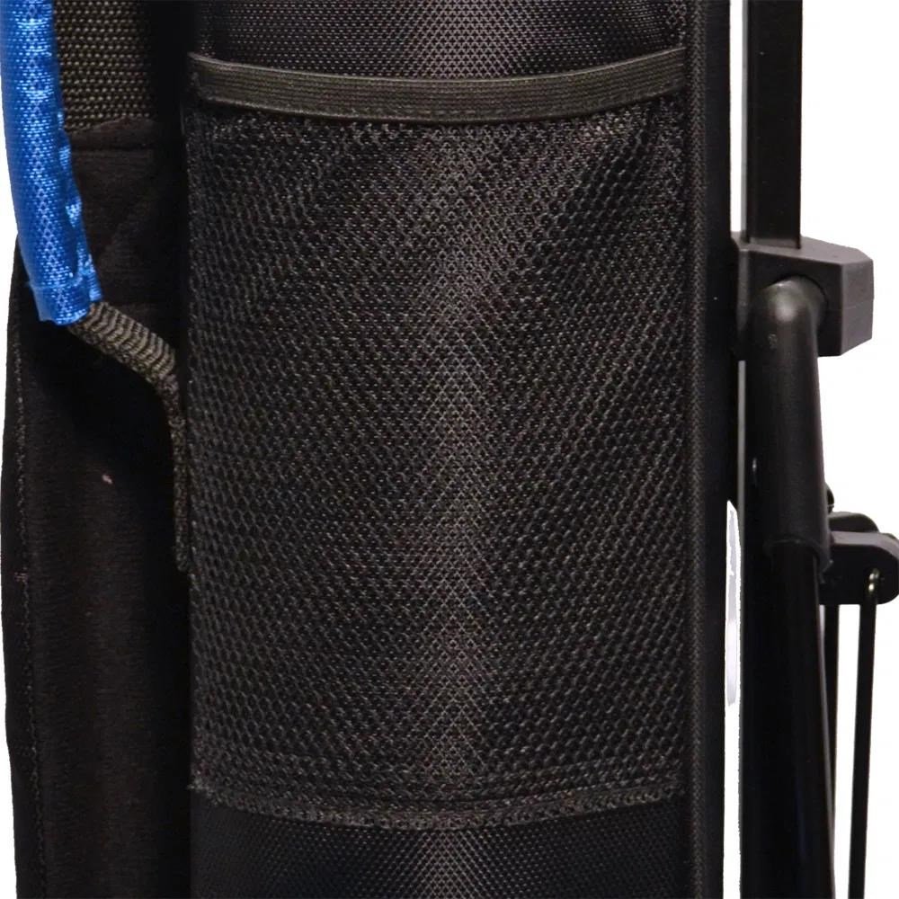Longridge Travelite 5" pencil bag, schwarz/blau