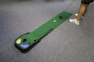 Longridge Putt N Hazzard Putting Matte 35x200cm