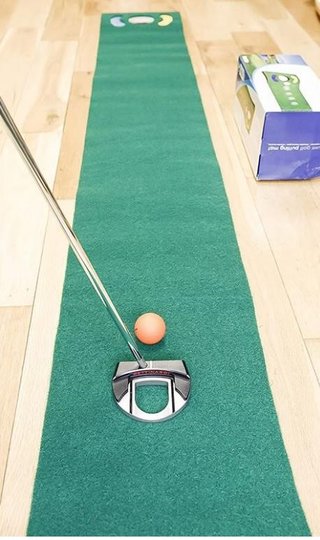 Longridge Golf Putting Mat Puttingmatte 1,95m