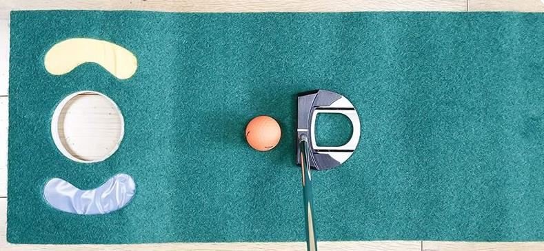 Longridge Golf Putting Mat Puttingmatte 1,95m