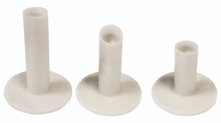 Longridge Rubber Driving Range Gummi-Tee, 3Stk.