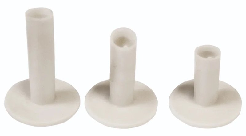 Longridge Rubber Driving Range Gummi-Tee, 3Stk.