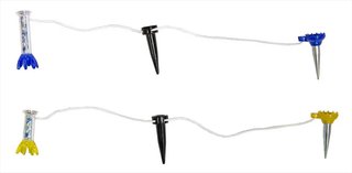 Longridge Magnetix Tees magnetische Tees 75mm, 2Stk.