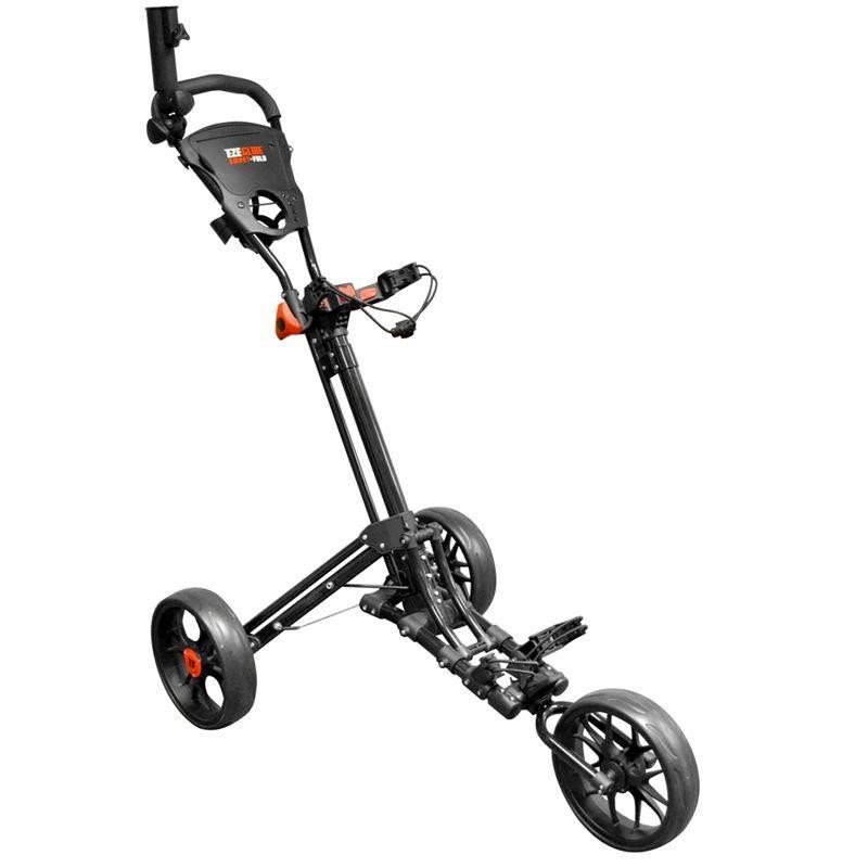 Ezeglide Smart-Fold Golf Trolley, schwarz