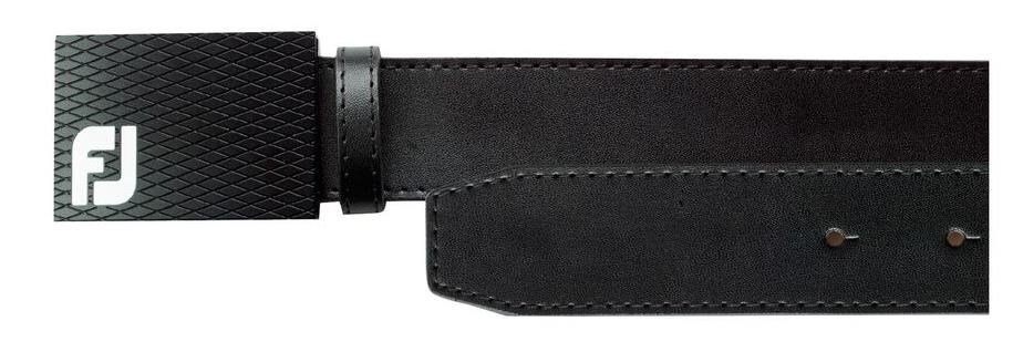 FootJoy Buckle Leather Herren Gürtel, schwarz