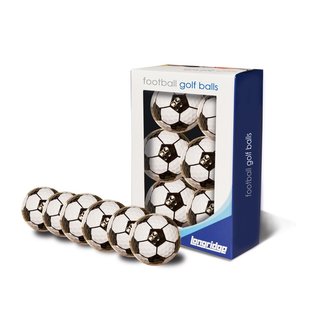 Longridge Football Golfbälle, 6Stk.