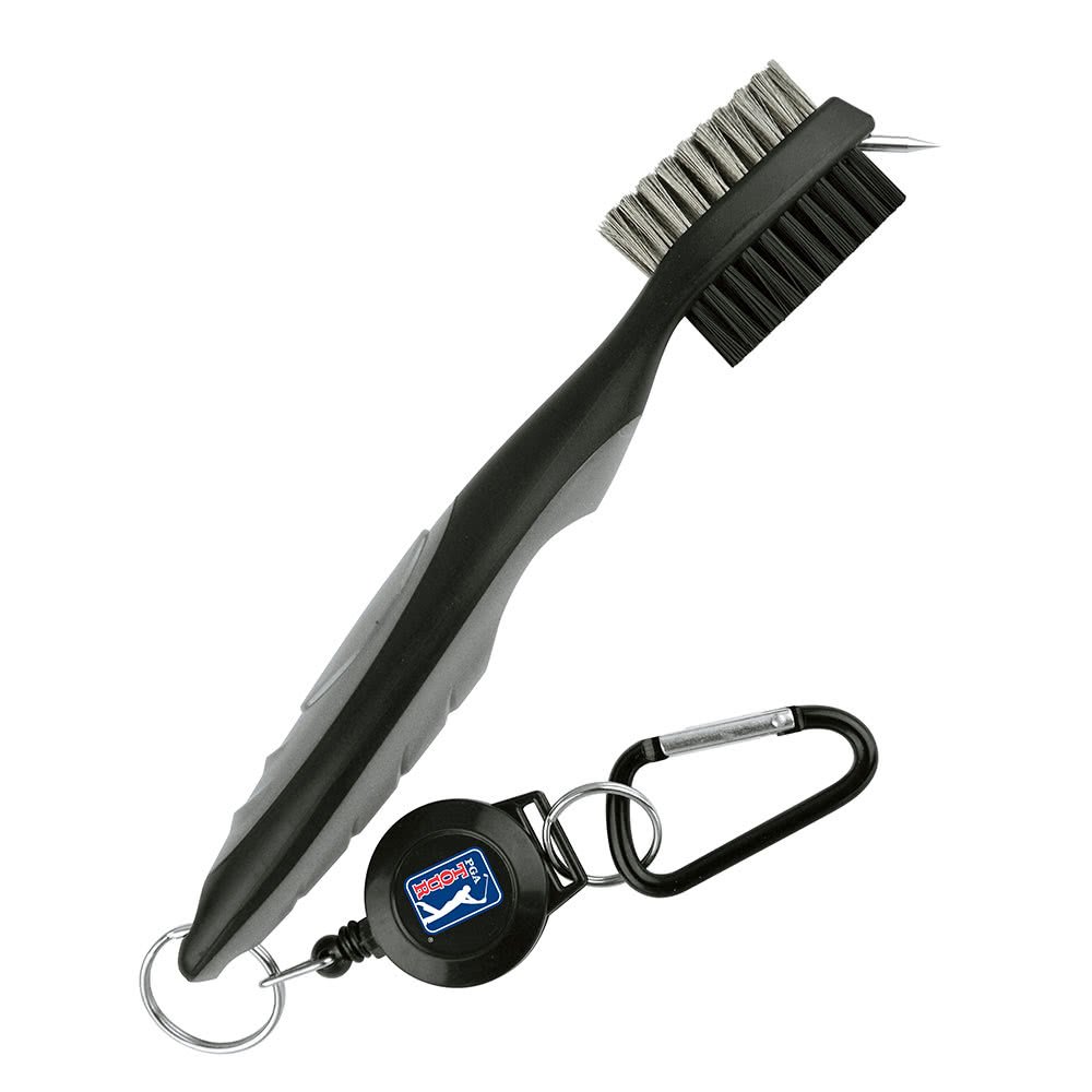PGA Tour Club Brush and Groove Cleaner, schwarz