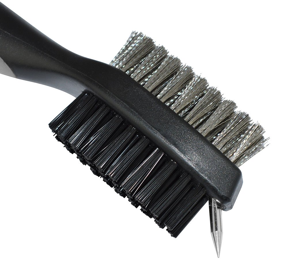 PGA Tour Club Brush and Groove Cleaner, schwarz