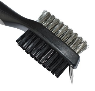 PGA Tour Club Brush and Groove Cleaner, schwarz