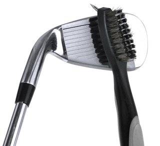 PGA Tour Club Brush and Groove Cleaner, schwarz