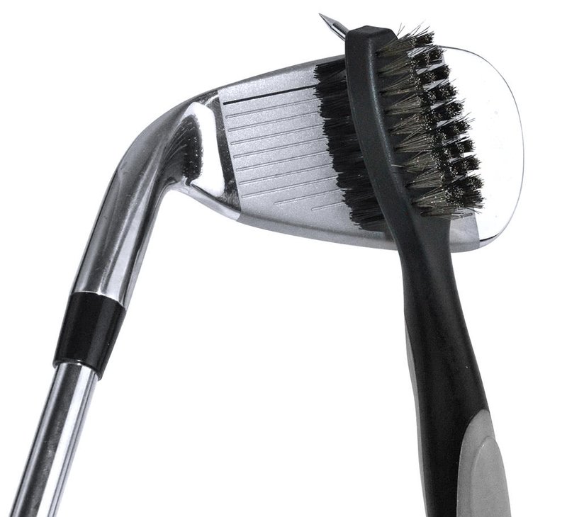 PGA Tour Club Brush and Groove Cleaner, schwarz