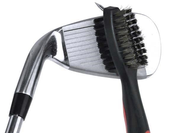 PGA Tour Club Brush and Groove Cleaner, schwarz