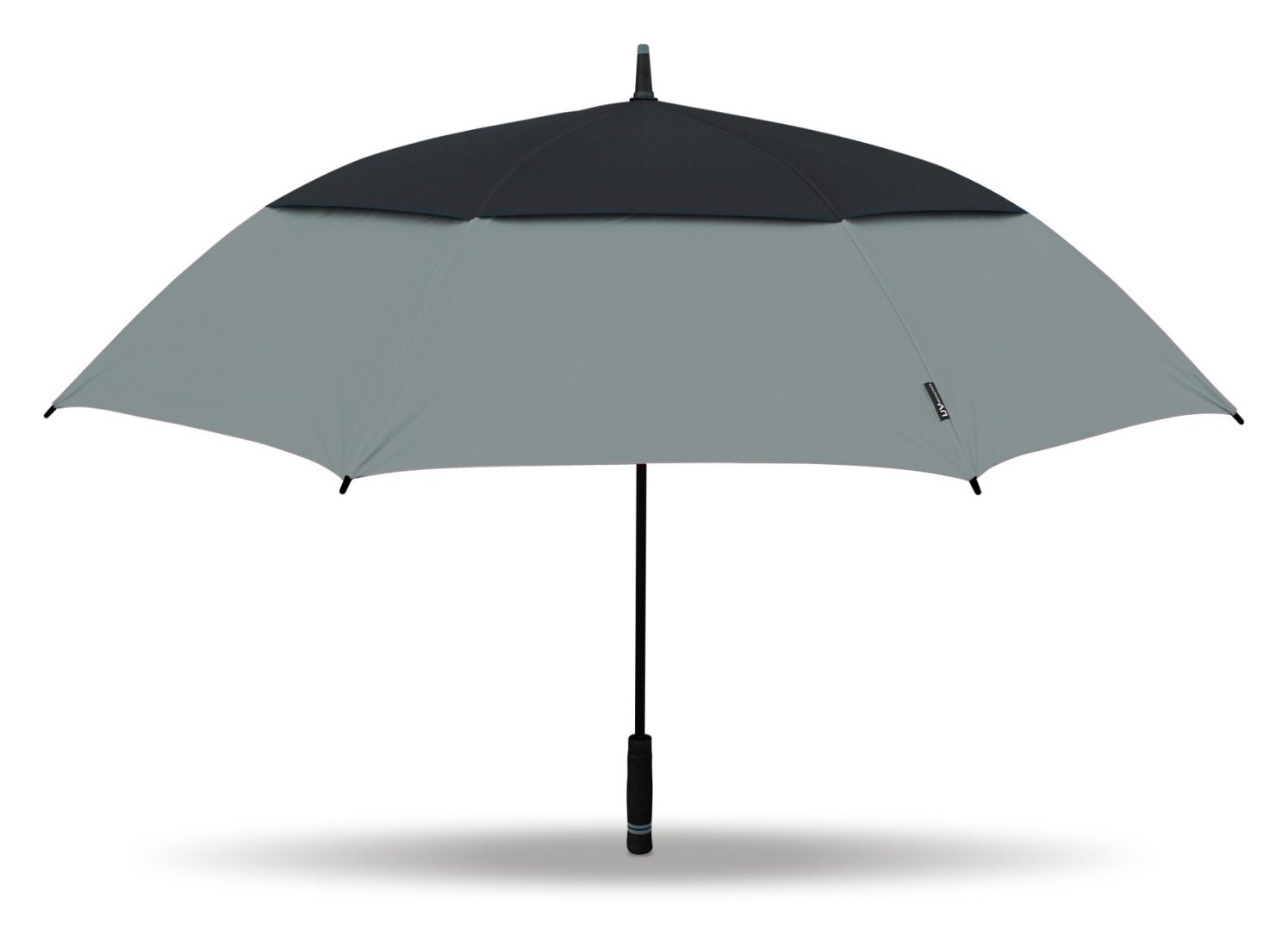 Masters Golf TourDri Colour Burst GR 64" UV Regenschirm, storm grey/jet black