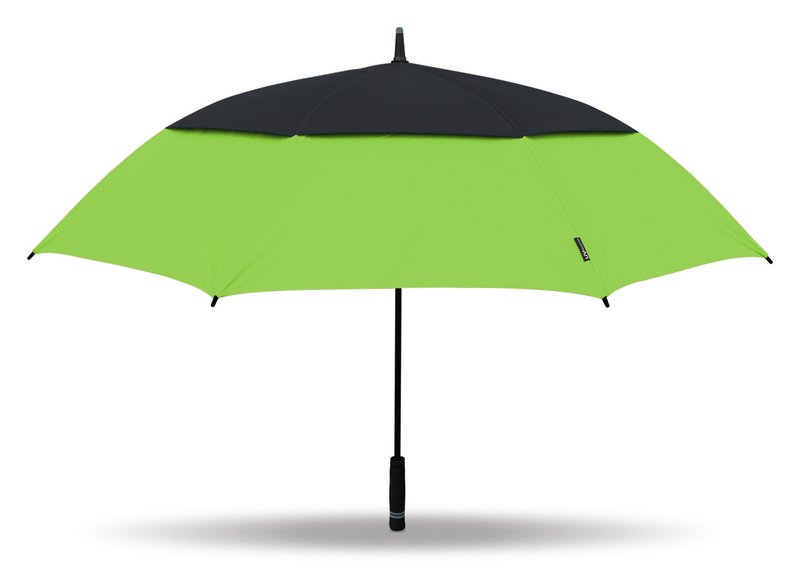 Masters Golf TourDri Colour Burst GR 64" UV Regenschirm, lime punch/jet black