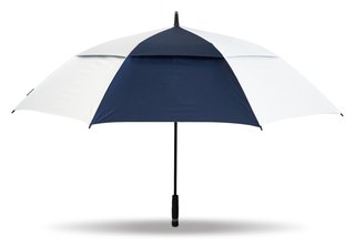 Masters Golf TourDri Classic GR 64" UV Regenschirm, Navy/Weiß