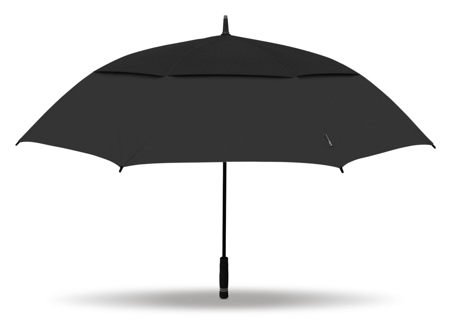 Masters Golf TourDri Classic GR 64" UV Regenschirm, Schwarz