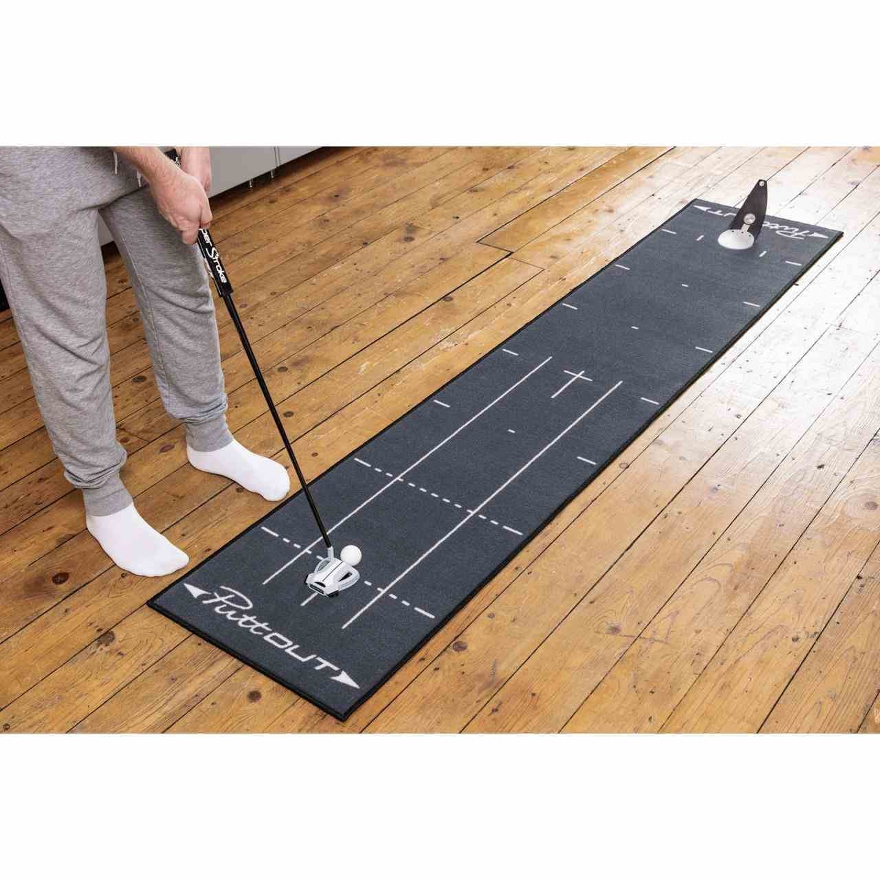 PuttOut Medium Grey Puttingmatte 2,4m