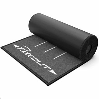 PuttOut Medium Grey Puttingmatte 2,4m