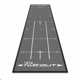 PuttOut Medium Grey Puttingmatte 2,4m