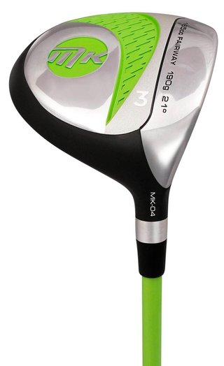 MKids Pro Junior Golf Half Set 57" (145cm/9-11Y) Junior Golfset, Graphit, Stand Bag, Grün