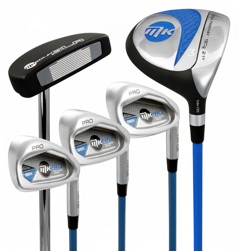 MKids Pro Junior Blue 61" (155cm/10-12Y) Junior Golfset, Graphit