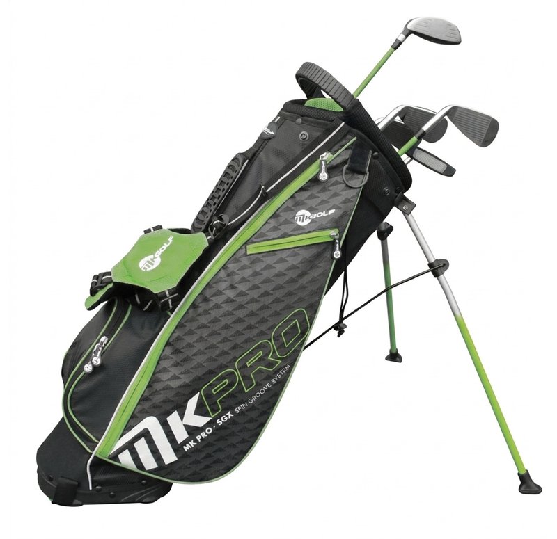 MKids Lite Junior Golfset, Graphit, + Standbag, Grün