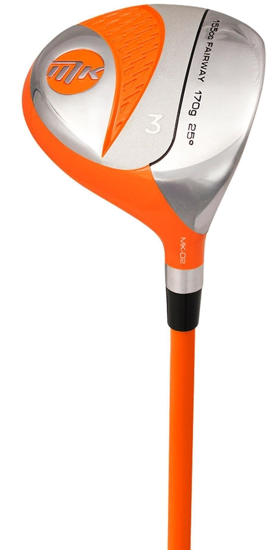 MKids Lite Junior Golfset, Graphit, + Standbag, Orange
