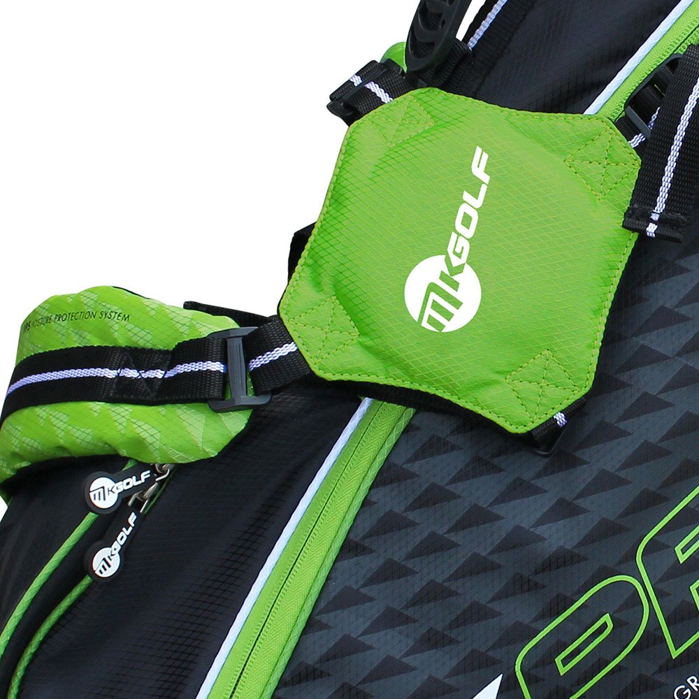 MKids Pro Junior Green 57" (145cm/9-11) Stand Bag, Grün