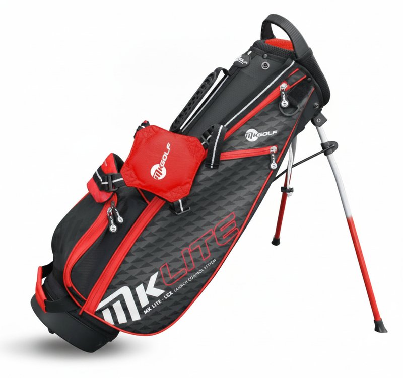 MKids Lite Junior Red 53" (135cm/7-9Y) Stand Bag, Rot