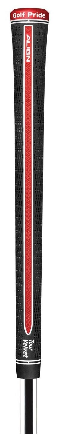 Golf Pride Tour Velvet Black Align Griff, Standard