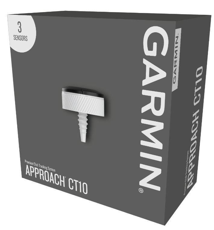 Garmin Approach CT10 Automatisches Golfschlag Analyse-System - Starterpaket 3 Sensoren