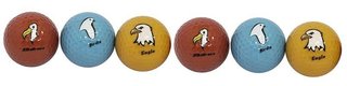 Longridge Under Par Golfbälle, farben mix