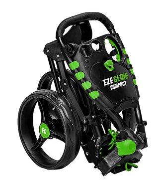 Ezeglide Compact+ Manuell Golftrolley, schwarz