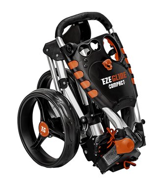 Ezeglide Compact+ Manuell Golftrolley, schwarz