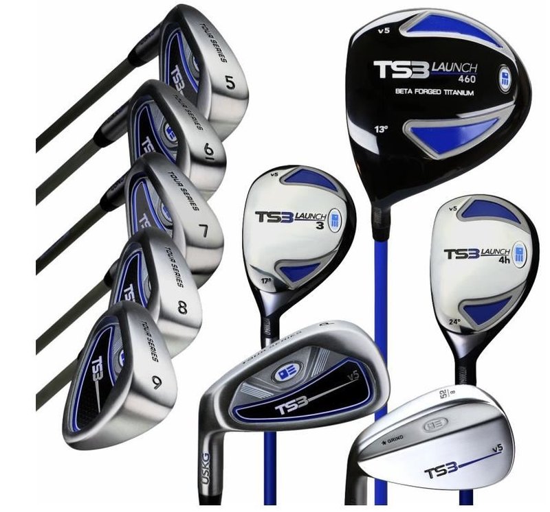 U.S. Kids Golf TS3-63 (160 cm) v5 10-Club Junior Golfset, Graphit