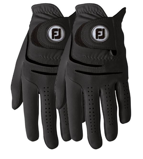 FootJoy WeatherSof Handschuh Dualpack - schwarz