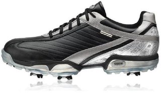 Geox Protech Smooth Leather - schwarz/silber