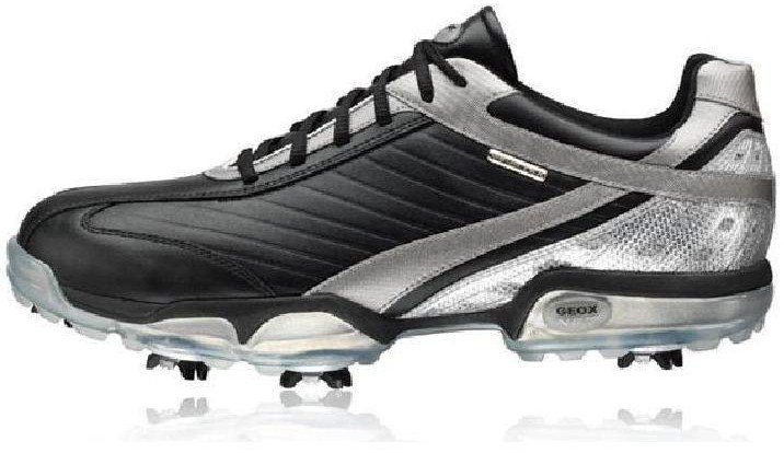 Geox Protech Smooth Leather - schwarz/silber