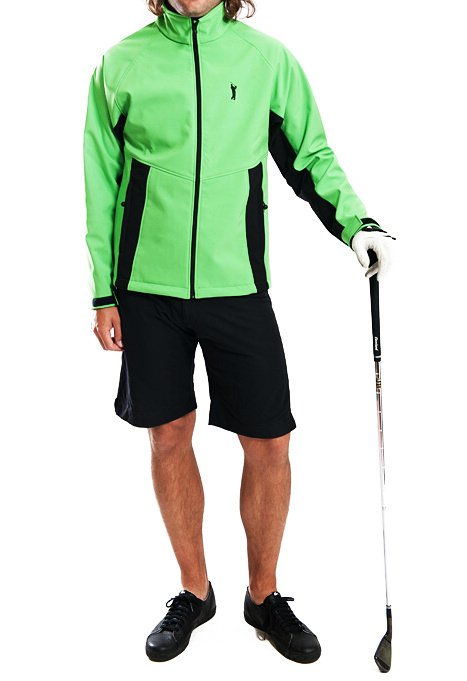 Tony Trevis Herren Windjacke - wasserdicht, grün