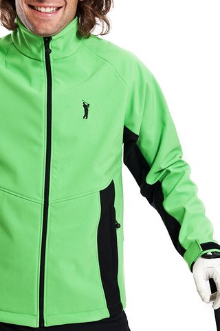Tony Trevis Herren Windjacke - wasserdicht, grün