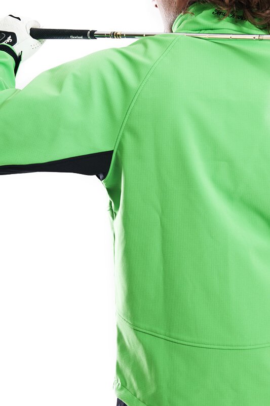 Tony Trevis Herren Windjacke - wasserdicht, grün