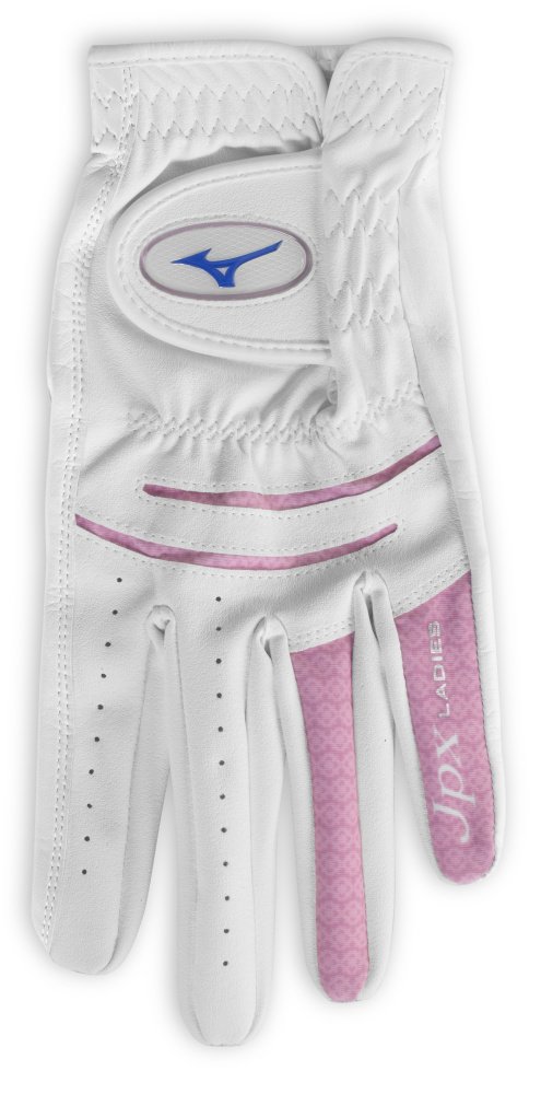Mizuno JPX Damen Golfhandschuh weiss/pink
