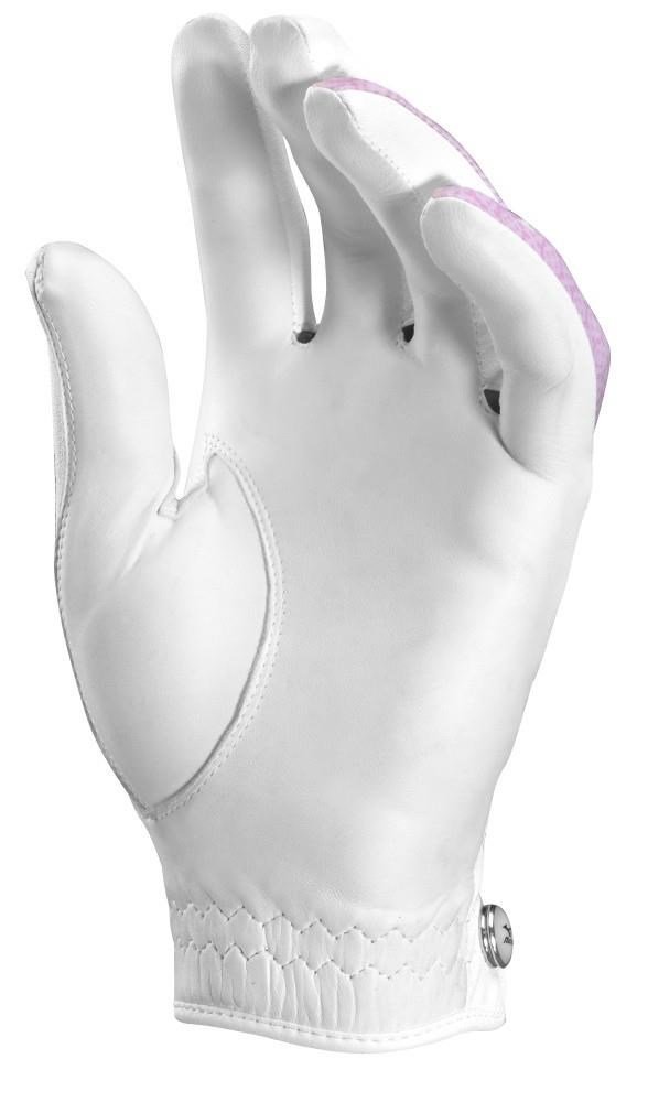 Mizuno JPX Damen Golfhandschuh weiss/pink