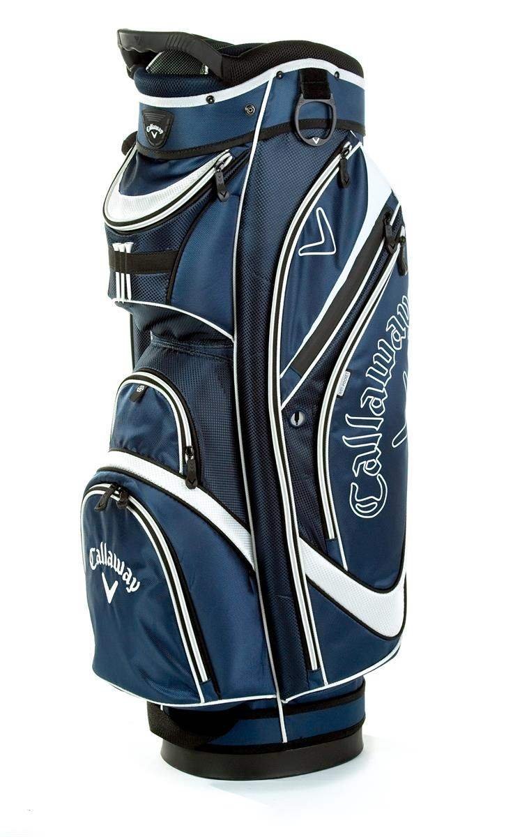 Callaway Euro Chev Org Cart Bag - blau/weiss