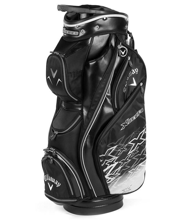 Callaway X Series Staff Cart Bag 13 - schwarz/silber