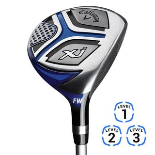 Callaway XJ1 Weiss Junior Golfset, 96-119cm, LH