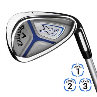 Callaway XJ1 Weiss Junior Golfset, 96-119cm, LH