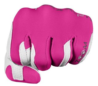 Zoom Weather Junior Handschuh, weiss/fuchsia
